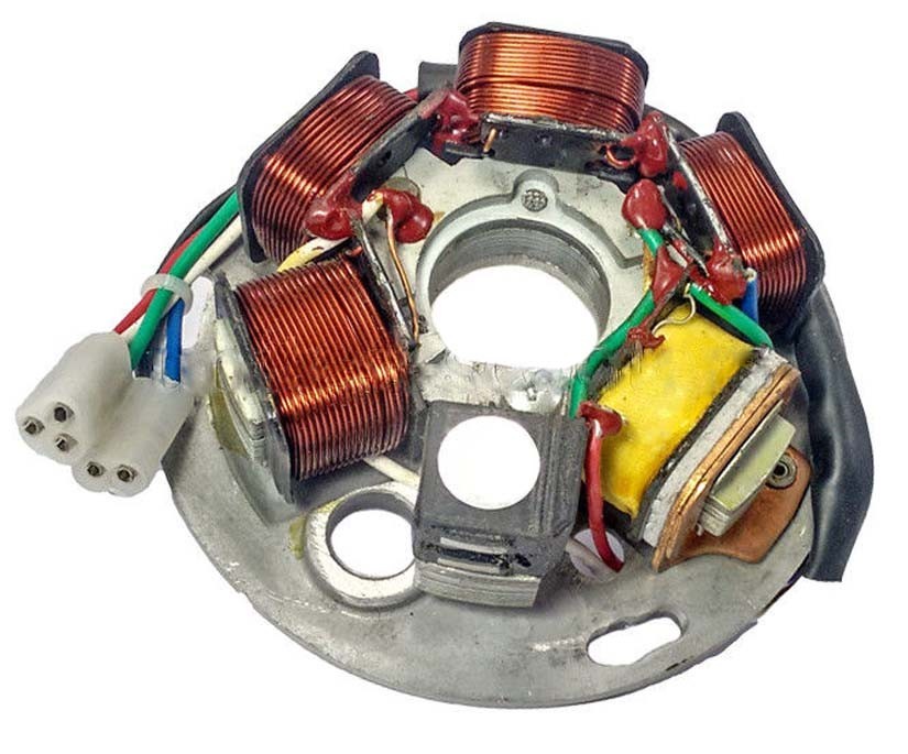 Vespa Stator Coil Plate Assembly Kick Start Type PX125 150 LML Models  