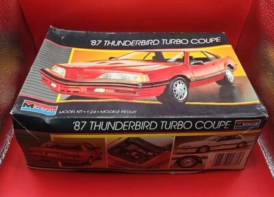 Monogram '87 Thunderbird Turbo Coupe 1/24 Model Car Kit 1987 1:24 #2735 New