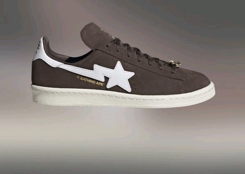 A BATHING APE Men's BAPE x adidas CAMPUS 80S BAPE Brown
