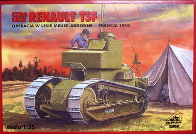 Renault TSF Radio tank FT-17 1/35 model kit RPM 35068