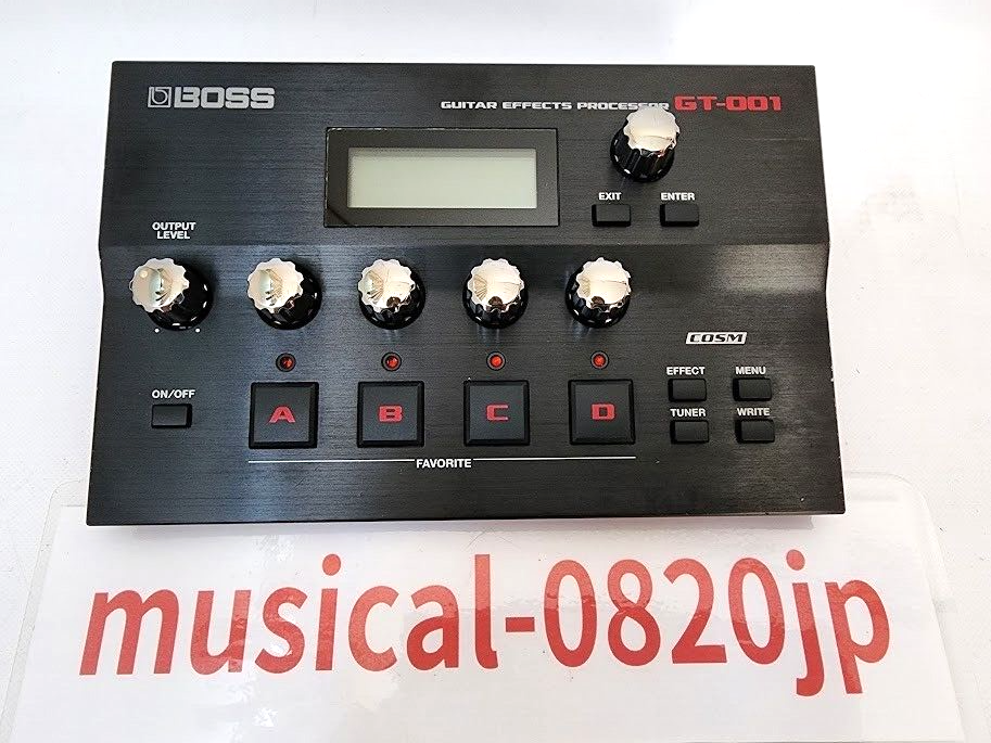 ギター boss gt-001 BOSS GT-001 Guitar Effects Processor Multi Effect Pedal | eBay