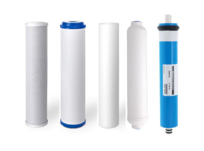 2 Year Supply: Replacement Reverse Osmosis Water Filters + RO Membrane