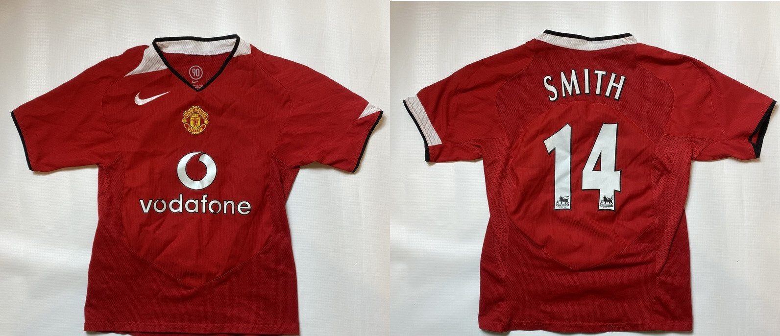 Alan Smith #14 MANCHESTER UNITED jersey shirt NIKE 2004-06