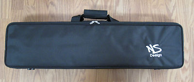 NS Design NEW -WAV-4 Electric 4-String Amber Burst Violin with Hard Case