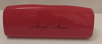 Marilyn Monroe Signature Red Sunglasses Eyewear Hard Case Protector 