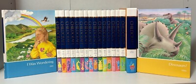 Childcraft Childrens Books Complete Set 1-15 1989 Dictionary & Two Extra Books.