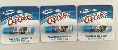 ONE Hostess Cupcakes Flavored Lip Balm Brand New 0.12 Oz FREE SHIPPING NEW 
