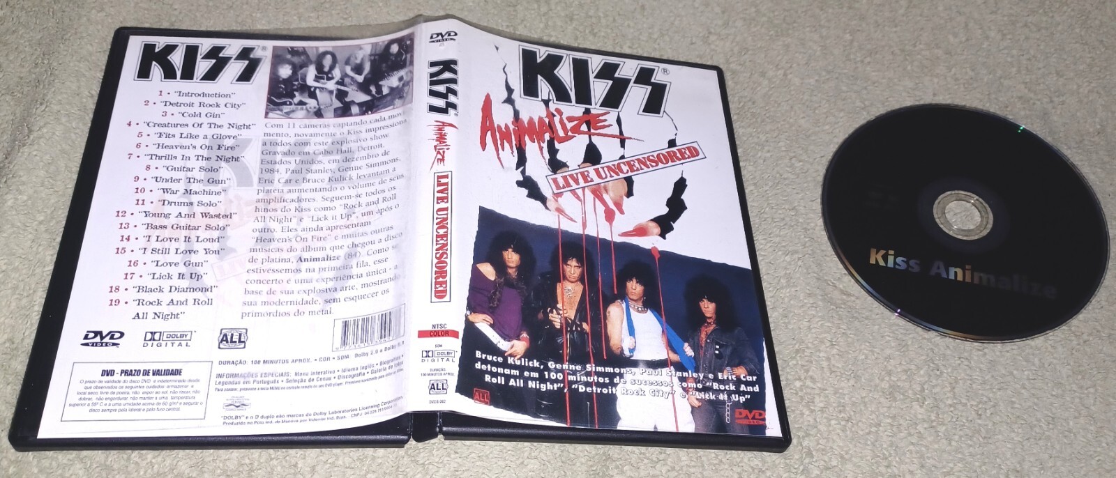 DVD KENSO　LIVE in USA at NEARfest 2005 Kenso – Live In USA – DVD (DVD-Video, NTSC + 2 more), 2006