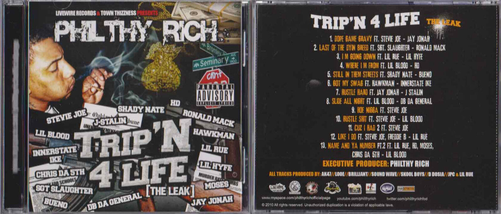 Innerstate Ike: Jay-Z Of The Black Top: CD Innerstate Ike: Jay-Z Of The Black Top: CD