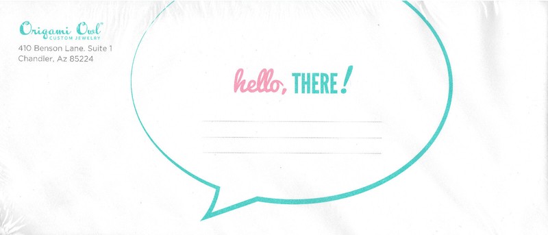Origami Owl Envelopes 11.5" x 5"