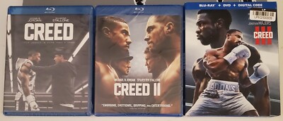 Creed 3-Film Collection trilogy (Blu-Ray) Creed 1, 2 & 3, BRAND NEW & Sealed!