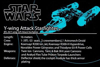 LEGO 10134 : Y-Wing Attack Starfighter Custom Replacement Sticker Sheet Pre Cut