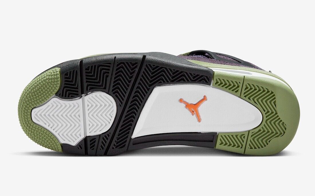 Pre-owned Jordan Nike Women's Air  4 Retro Canyon Purple Aq9129-500 Women's Size