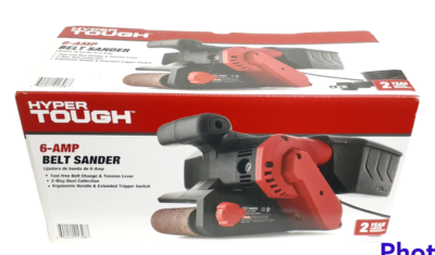 Fantastic Hyper Tough 6.0 Amp Belt Sander 3 X 18 Inch Ergonomic