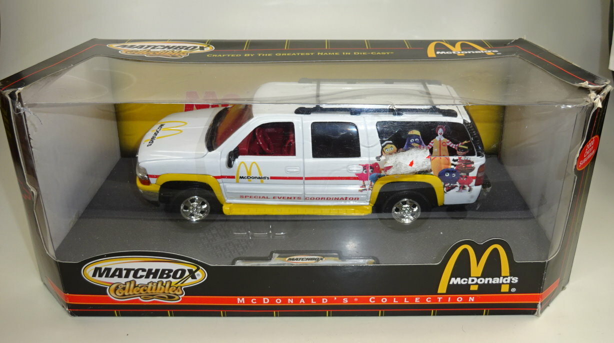 Matchbox 2000 Chevrolet Suburban weiß 