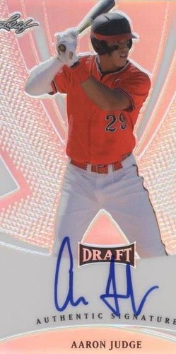 2013 Leaf Metal Draft - Aaron Judge #BA-AJ1