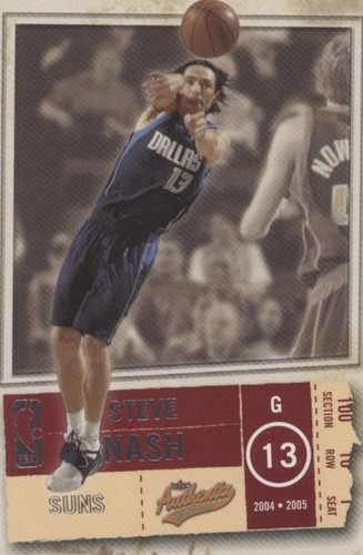 2004-05 Fleer Authentix - Steve Nash #12