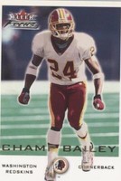 2000 Fleer Focus Champ Bailey #147