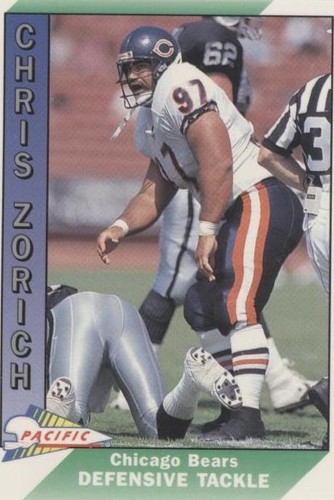 1991 Pacific Chris Zorich #562