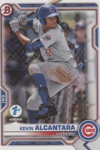 2021 Bowman Draft 1st Edition - Kevin Alcantara #BD-62