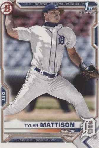 2021 Bowman Draft - Tyler Mattison #BD-58