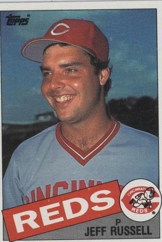 1985 Topps - Jeff Russell #651