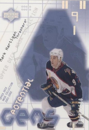 2001-02 Upper Deck Mask Collection - Mark Hartigan #134