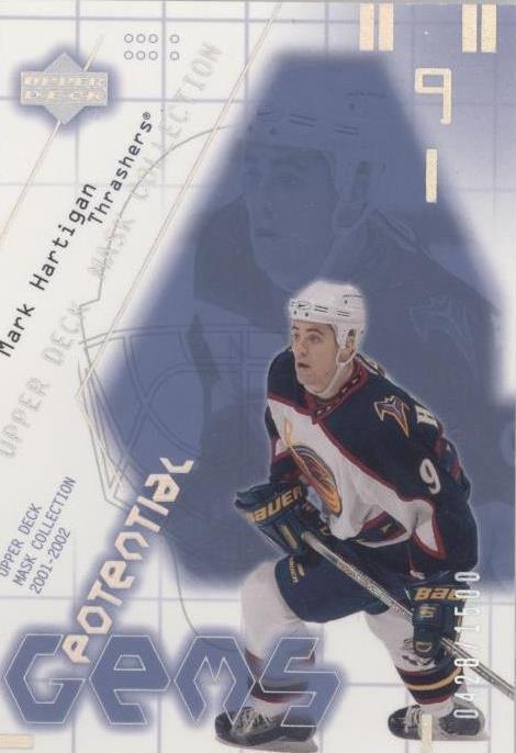 2001-02 Upper Deck Mask Collection - Mark Hartigan #134