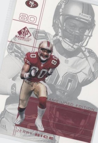 2001 SP Game Used Edition Jerry Rice #77