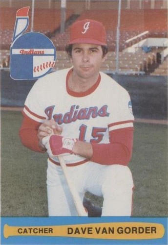 1982 Indianapolis Indians Team Issue - Dave Van Gorder #12