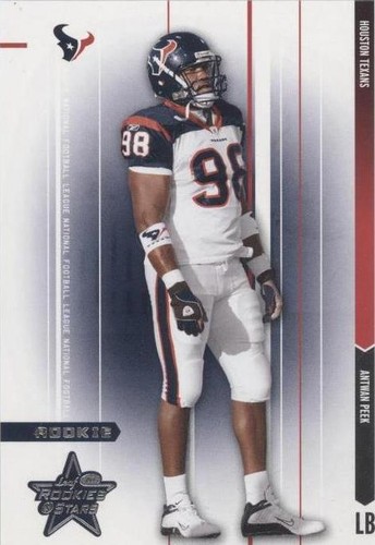 2003 Leaf Rookies & Stars Antwan Peek #177