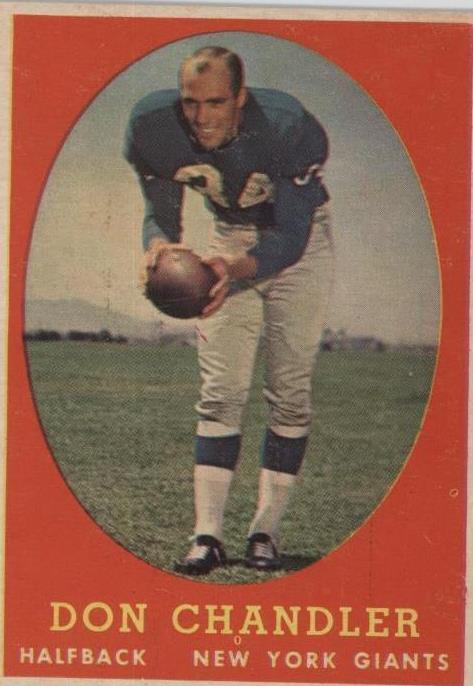 1958 Topps Don Chandler #54