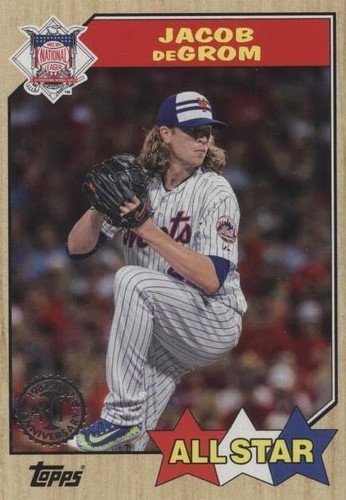 2017 Topps - Jacob deGrom #87-198