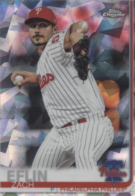2019 Topps Chrome Sapphire Edition - Zach Eflin #455