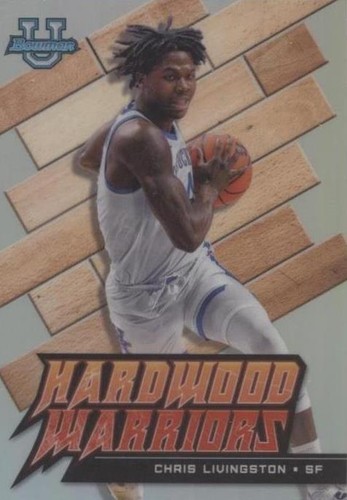 2022-23 Bowman University Best - Chris Livingston #HW-4