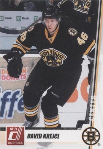 2010-11 Donruss - David Krejci #160