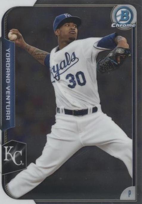 2015 Bowman Chrome - Yordano Ventura #132
