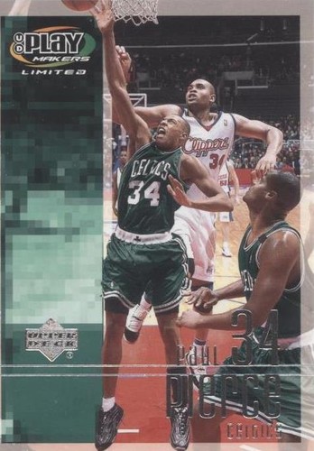 2001-02 UD Playmakers Limited - Paul Pierce #6