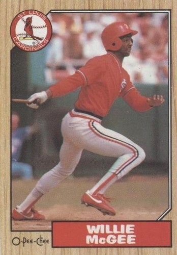 1987 O-Pee-Chee - Willie McGee #357
