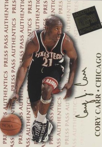1998 Press Pass Authentics - Cory Carr #32