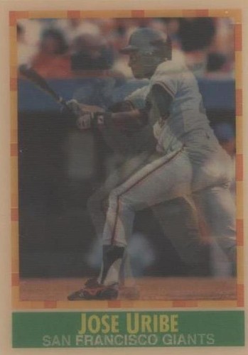 1990 Fleer - #74 Jose Uribe - DOB error | eBay