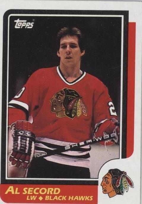 1986-87 Topps - Al Secord #100