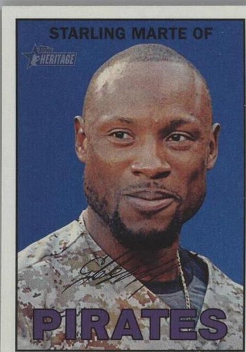 2016 Topps Heritage - Starling Marte #140
