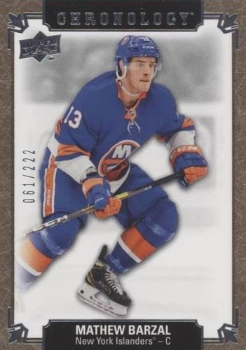 2019-20 Upper Deck Chronology - Mathew Barzal #161