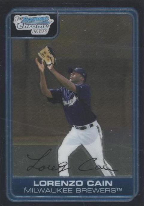 Bowman Chrome 2006 - Lorenzo Cain #BC160