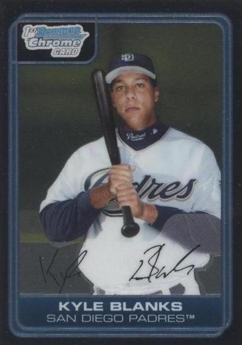 2006 Bowman Chrome - Kyle Blanks #BC115