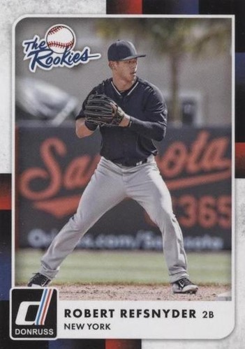 2016 Panini Donruss - Rob Refsnyder #TR4