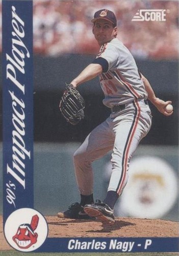 1992 Score - Charles Nagy #19