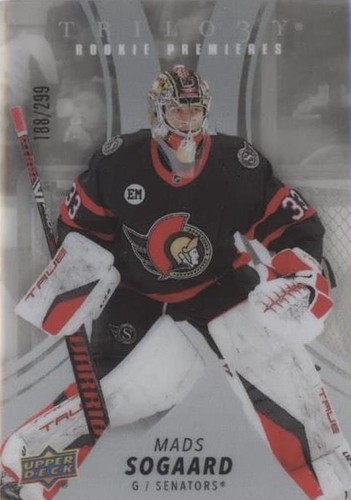 2022-23 Upper Deck Trilogy - Mads Sogaard #RP-MS