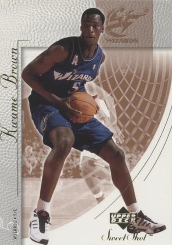 2002-03 Upper Deck Sweet Shot - Kwame Brown #90